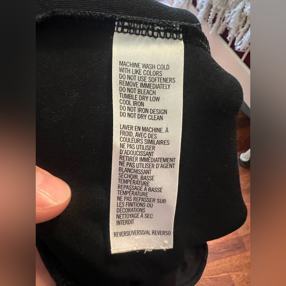 Izod Black Yoga Pants Size Large - Picture 8 of 8